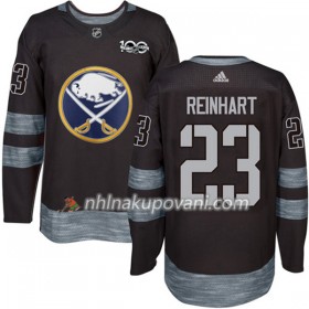 Buffalo Sabres Dresy Sam Reinhart 23 1917-2017 100th Anniversary Adidas Černá Authentic - Pánské